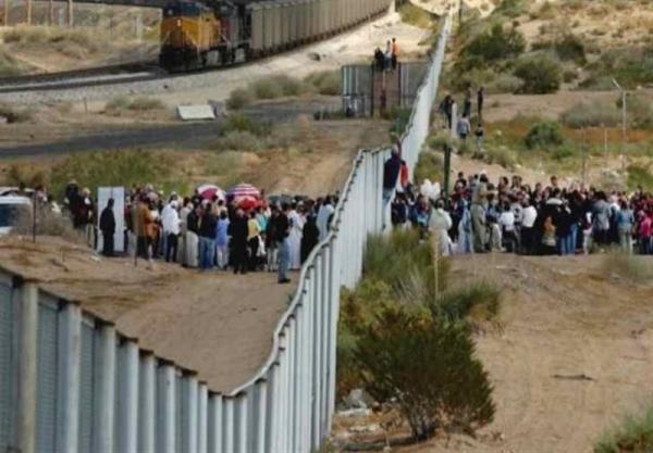 آمریکا 100 هزار مهاجر را در مرز مکزیک دستگیر کرد