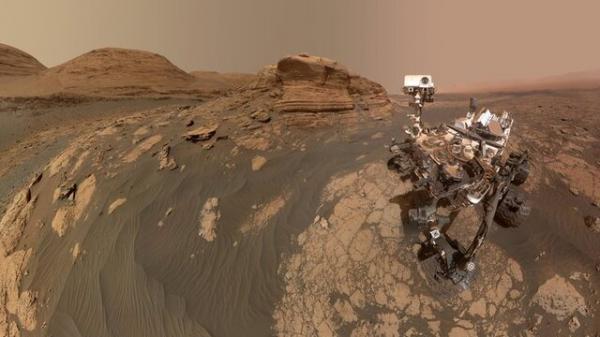 سلفی جدید مریخ نورد کنجکاوی خبرنگاران