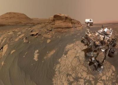 سلفی جدید مریخ نورد کنجکاوی خبرنگاران