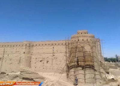 یادگار دوران ساسانی در شاهدیه یزد بازسازی شد