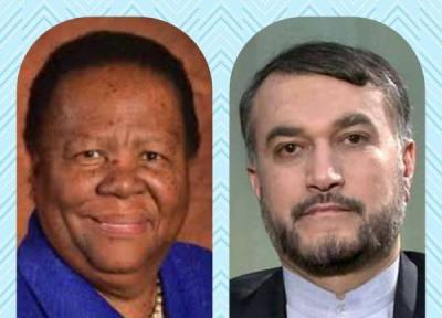 تور آفریقای جنوبی: گفتگوی تلفنی وزیران خارجه ایران و آفریقای جنوبی